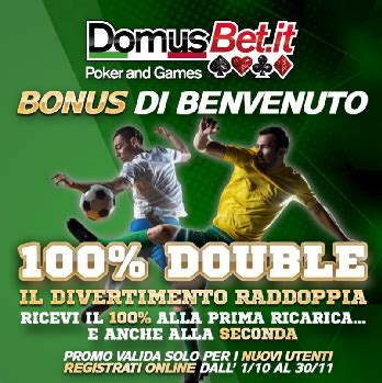 domusbet bonus benvenuto